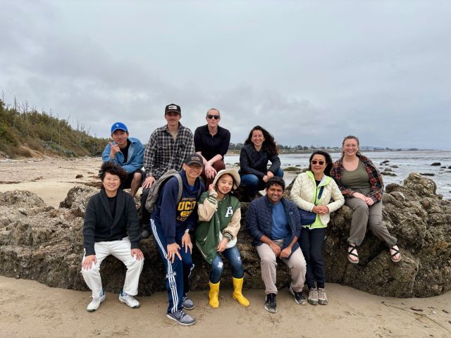 Yi Lab tidepooling in 2025