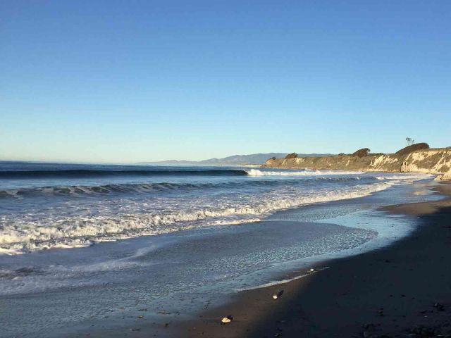 Goleta surf. Credit: Brian Wolf