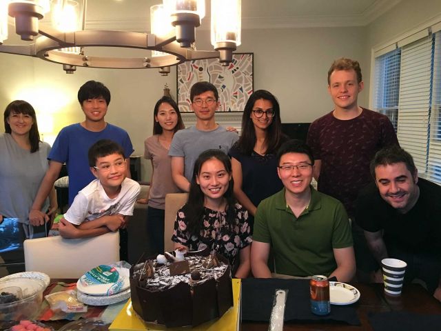 Party for Dan's wedding